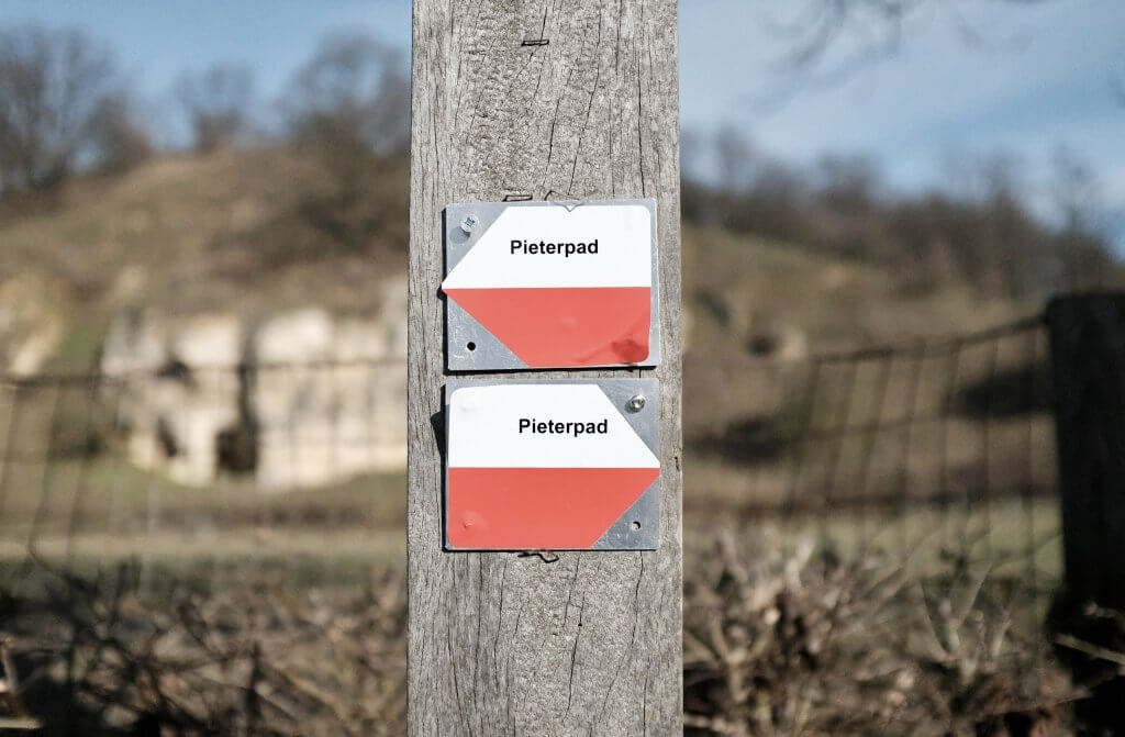 wandelen langs het Pieterpad
