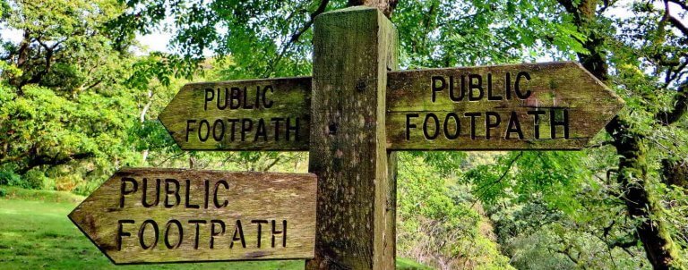 Public Rights of Way – het Engelse wandelgeheim