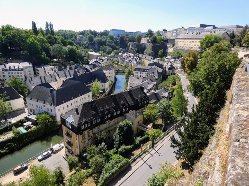 de stad Luxemburg